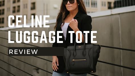 does celine micro luggage come with strap